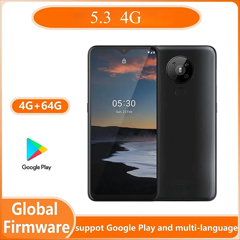 Unlocked 5.3 4G Smartphone 6.55
