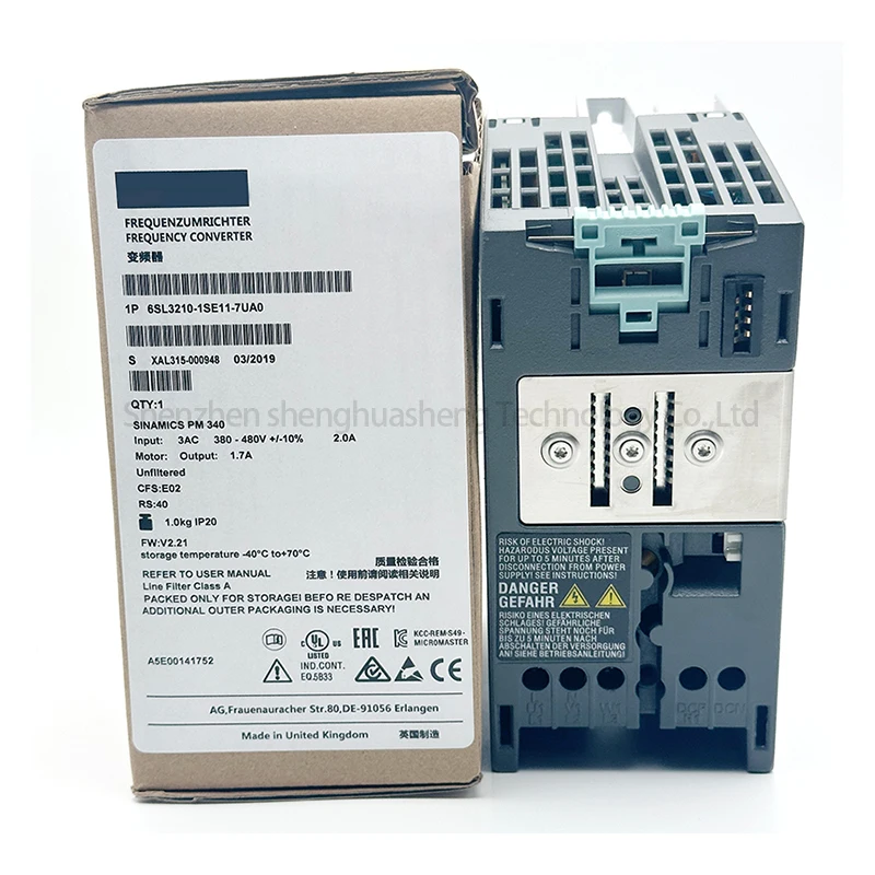 

Brand New and Original 6SL3 210-1SE11-7UA0 6SL3210-1SE11-7UA0 Converter Power Module PLC PAC & Dedicated Controllers