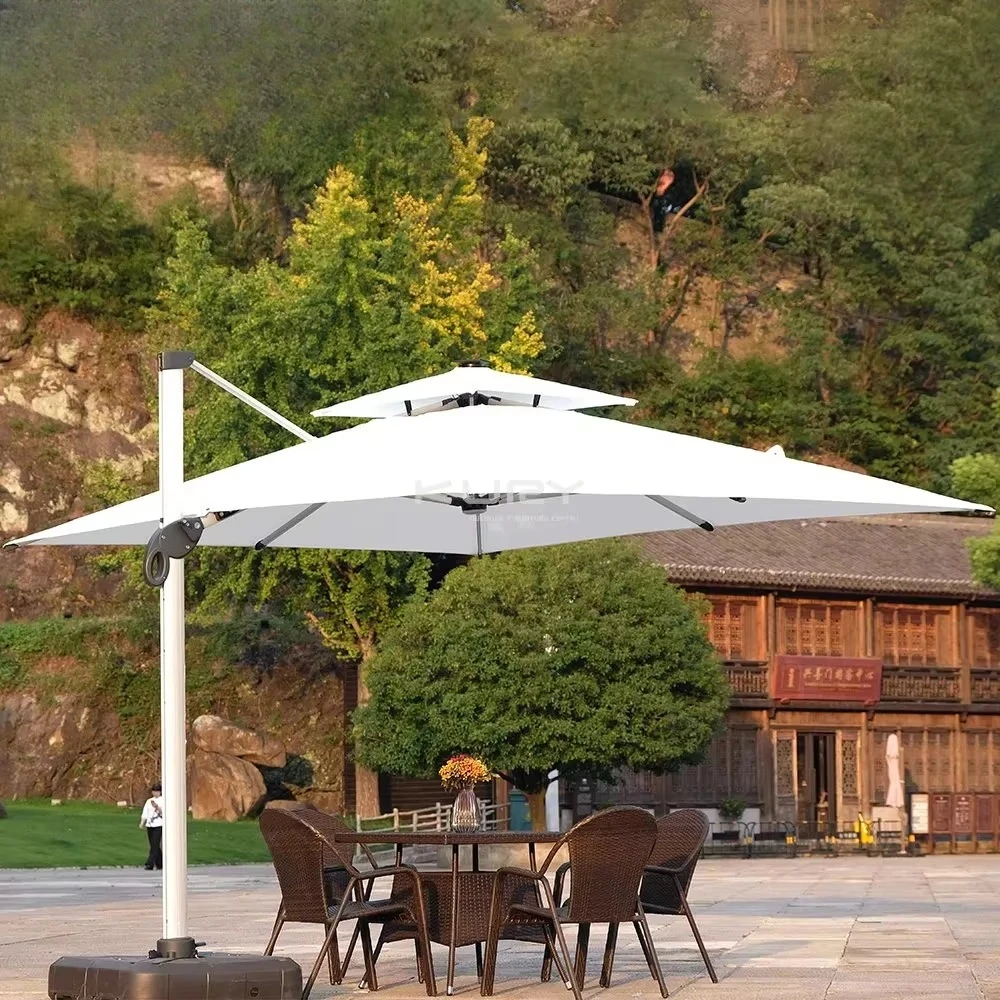 Outdoor Furniture Umbrella - Guarda-sol de Alumínio para Hotel, Mobiliário
