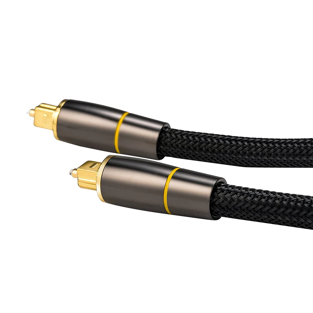 

Digital Audio Optical Cable Optical Cable for Game Console Fiber Male to Male Cord Optical Cable for Sound Bar