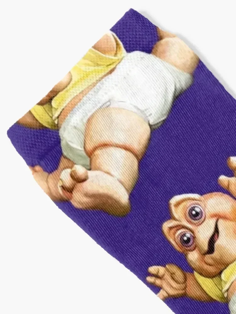 Baby Sinclair Socks funny gift gym anime Women Socks Men's