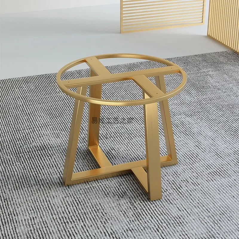 Round table legs foot bracket steel table legs rock slab marble round coffee table base dining