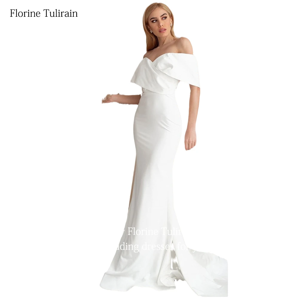 Robe De Mariée sur mesure, épaules dénudées, Sexy, dos nu, forme sirène, élégante, tenue De mariage, 2023