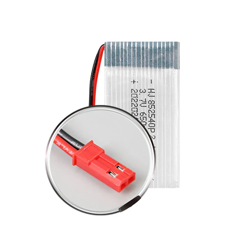 4Pcs 3.7V 650mAh Lipo Battery JST Connector + USB Charger for Mini Orion Drone