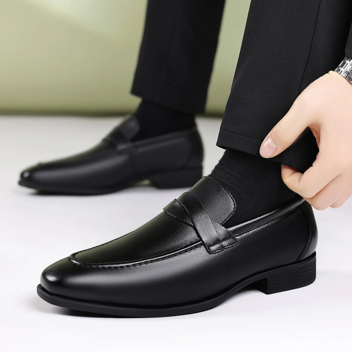 black
