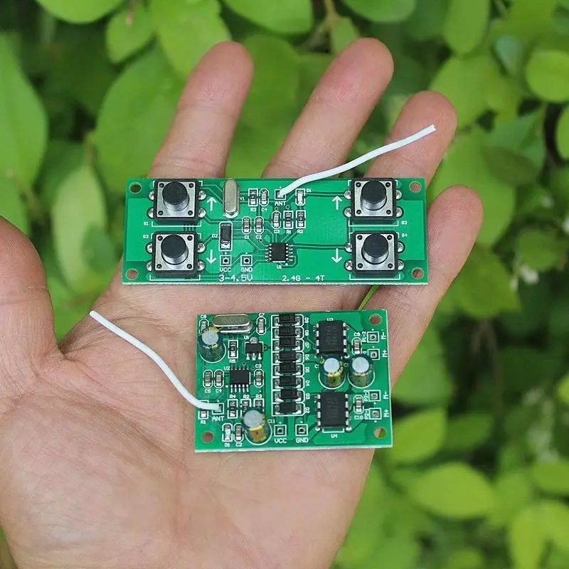 2.4GHz 4 Channel Wireless Remote Receiver Board Kit 3A 10A for Automation Project Development