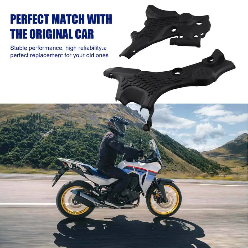 Motorcycle Accessories Frame Protection Plate Cover Legs Bumper Anti-Scratch Guard For HONDA TRANSALP XL750 2023 2024-