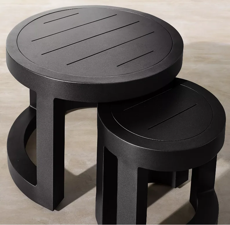 #Green Outdoor Table Garden Sets Hotel Patio FurnitureSide Table