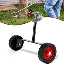 Weed Trimmer Auxiliary Wheels Lawn Mower Support Wheel Adjustable 26mm-28mm Lawn Mower Attachment Garden Cutter Tools Accessorie