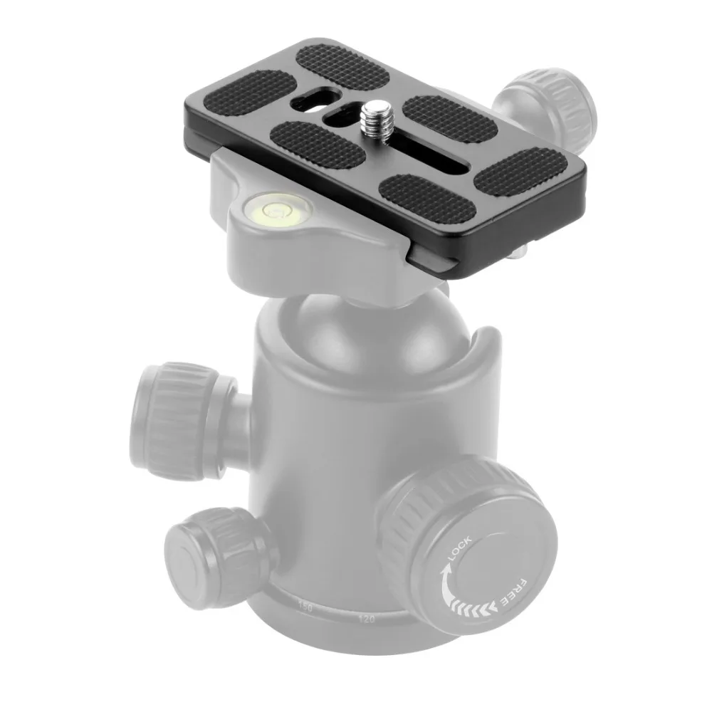 Universal Kugelkopf Schnellwechselplatte Digitalkamera Stativ Schnellplatte Klemme Montageadapter PU-70 70 * 38 * 10 mm – Detail 7