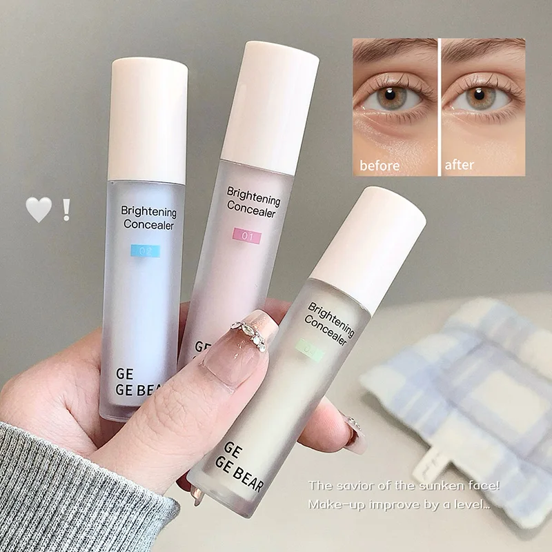 خافي عيوب مكياج الوجه من جيج بير، تغطية كاملة، يدوم طويلاً، مقاوم للماء، خافي عيوب الهالات السوداء للعين #6