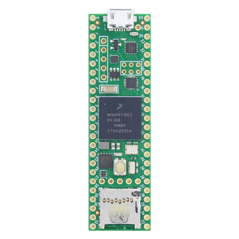 FOR SPARKFUN Teensy 4.1 DEV-16771 Board iMXRT1062 MCU Cortex-M7 600MHz 8MB Flash 1024KB RAM 55IO PWM USB Host SD Card Board