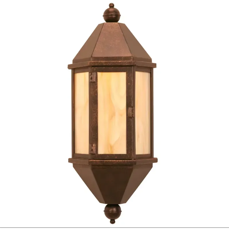 American Design Vintage Outdoor Wall Lighting Hotel Villa Waterproof Lantern Bulkhead Outdoor Wall Lamp