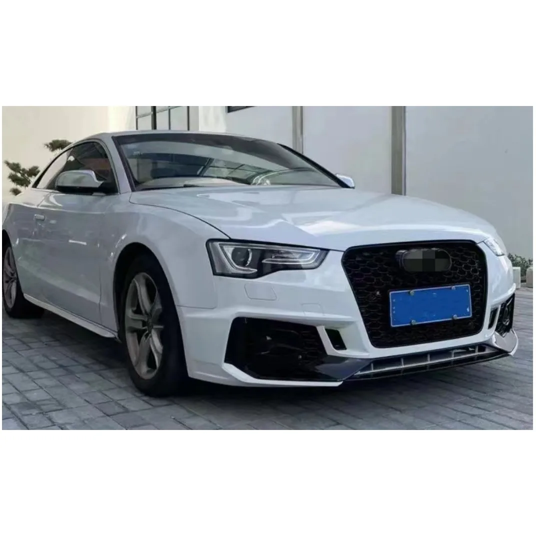 High quality  full set body kit for AUDI A5 S5 2012-2016 to RS5 style front bumper front grille RS5 grille car accessories