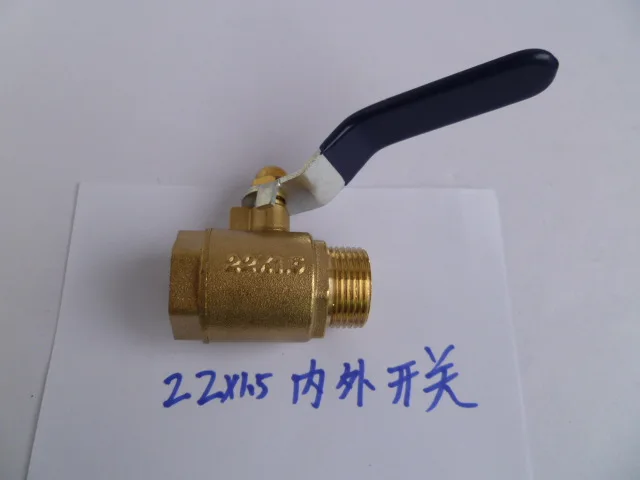 High Pressure Washer Sprayer Picking Pump Ball Valve Switch Inside and Outer Wire Valve M22X1.5