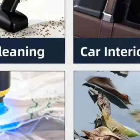 

Набор: автомобильный пылесос с мощным всасыванием, беспроводной, многофункциональный, для дома и автомобиля, с функцией воздуходувки, аксессуары для уборки