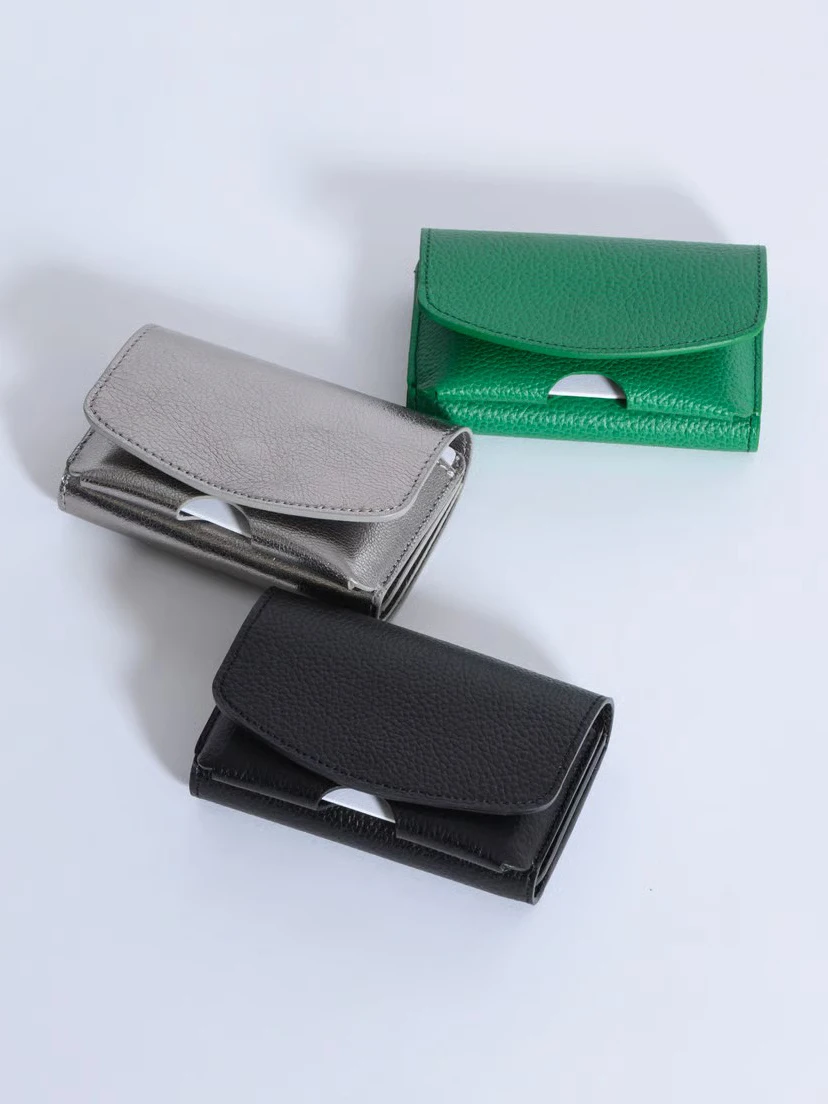

Maison Sbond Minimalist Leather Wallet Small Size Unisex Cowhide Coin Purse Card Holder Simple Design Korean Style Youth Wallet