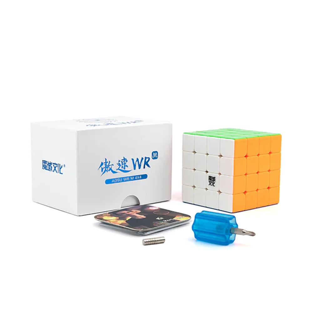 

Moyu Aosu Wrm 4x4 Cube Speed Professional Aosu Wrm 4x4x4 Magic Cube Education Puzzle Toys Gifts
