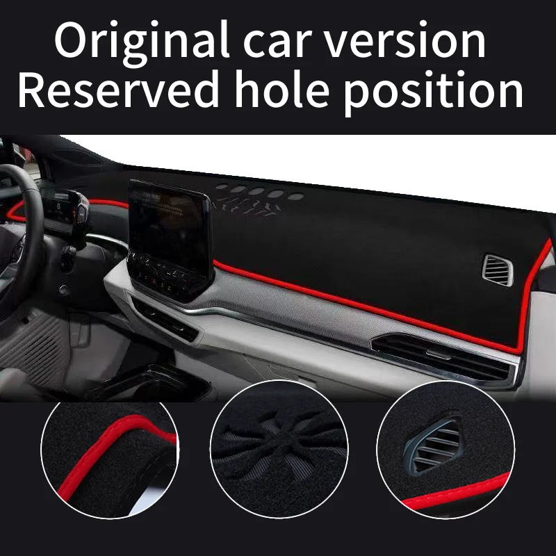 Ricambi Auto Per Volkswagen VW ID.4 CROZZ 2020 ~ 2025 ID4 Cruscotto Auto Copertura Zerbino Cruscotto Tappeti Tappetino antiscivolo Accessori