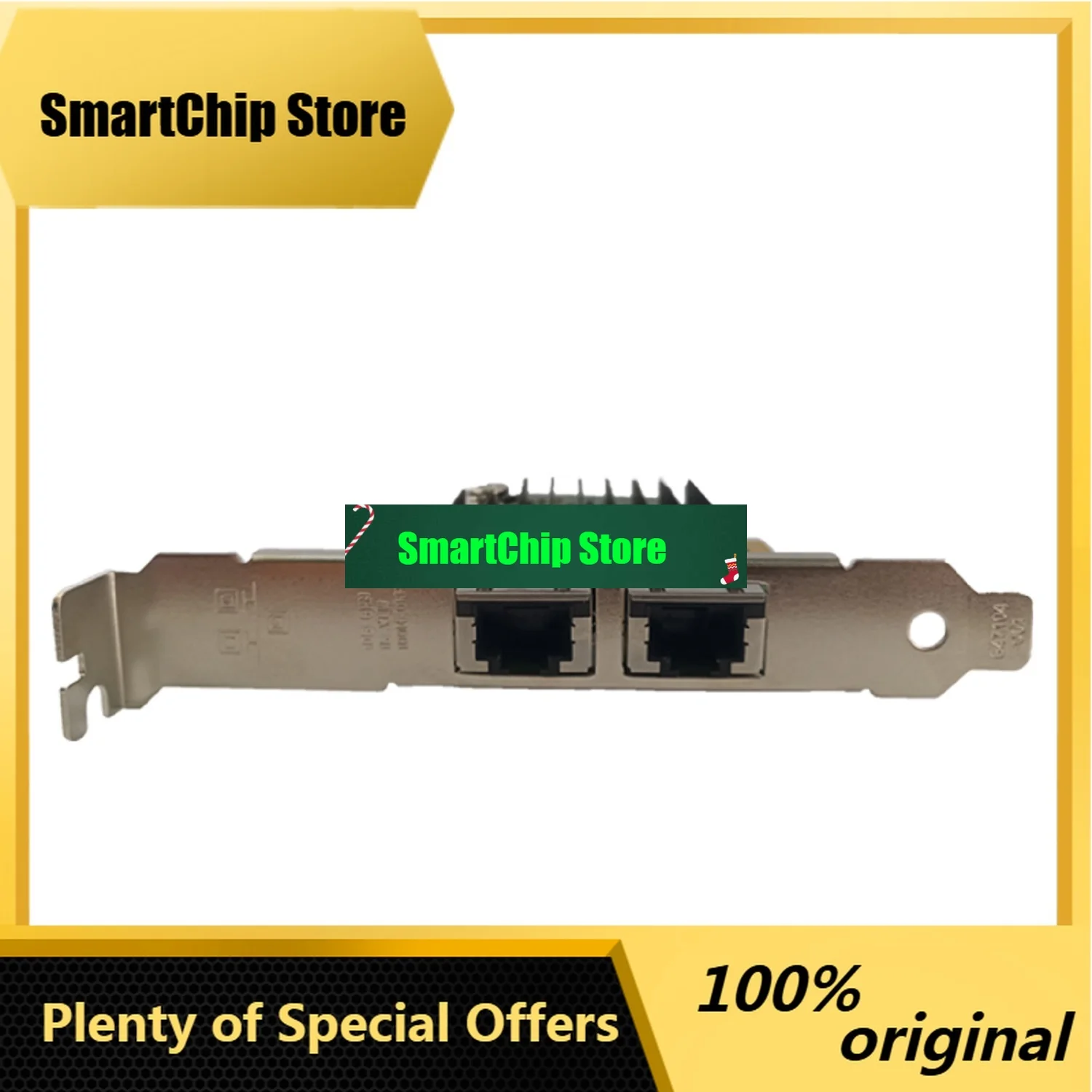 SmCpNew 10gb Pcie X4/x8/x16 Ethernet Network Adapter For X550t2 Copper Dual Rj45 Port Lan Card Nic 10gbase-t X550at Server