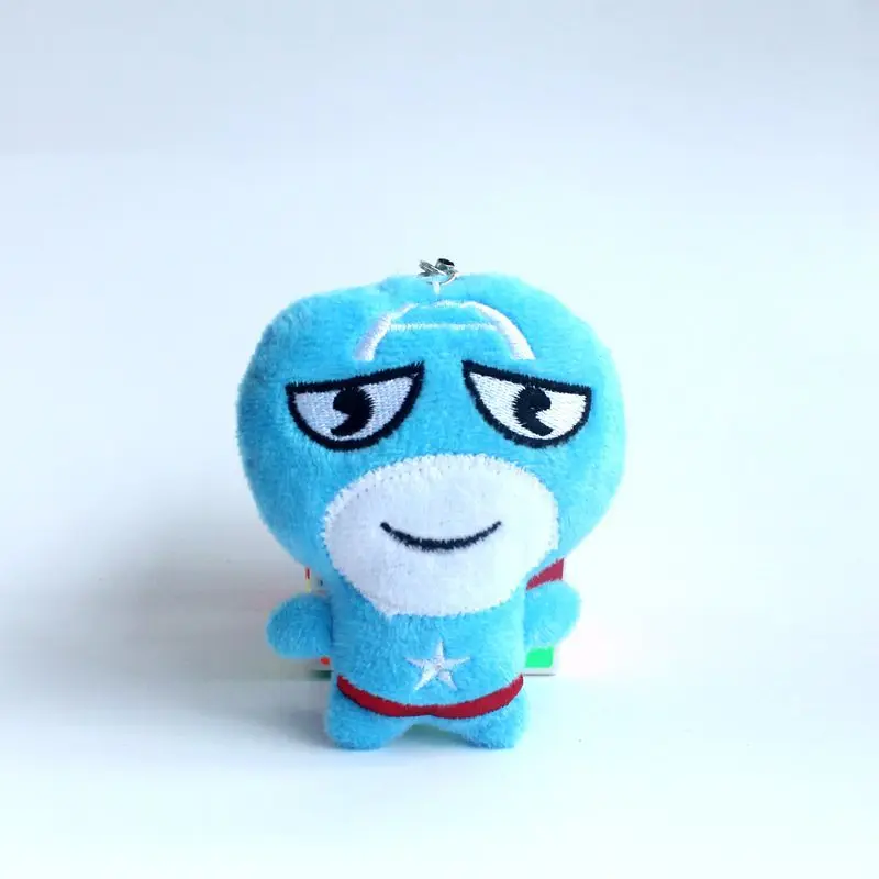 10 cm Marvel Spiderman Hulk Iron Man Thor Plüsch-schlüsselanhänger Niedliche Cartoon Gefüllte Puppe Auto Schlüsselanhänger Kawaii Rucksack Anhänger Dekor Geschenk
