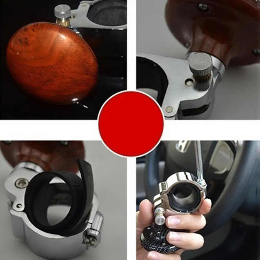 Car Steering Wheel Ball Anti Slip Car Accessories Universal Handle Aid Booster Ball Spinner Knob