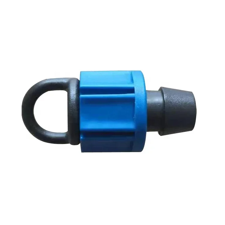 

Durable 16MM Drip Tape Irrigation Fittings Plastic Lock Nut Plug/End Cap For Agricultural Farmland Irrigation