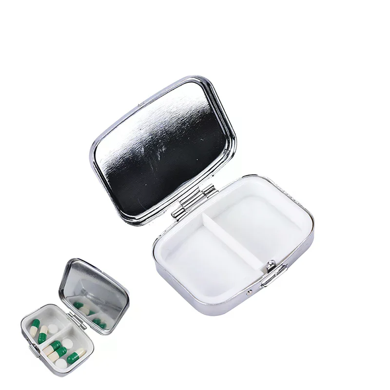 Portable PillBox Medicine Organizer Container Medicine Case Storage Holder, 1Pc