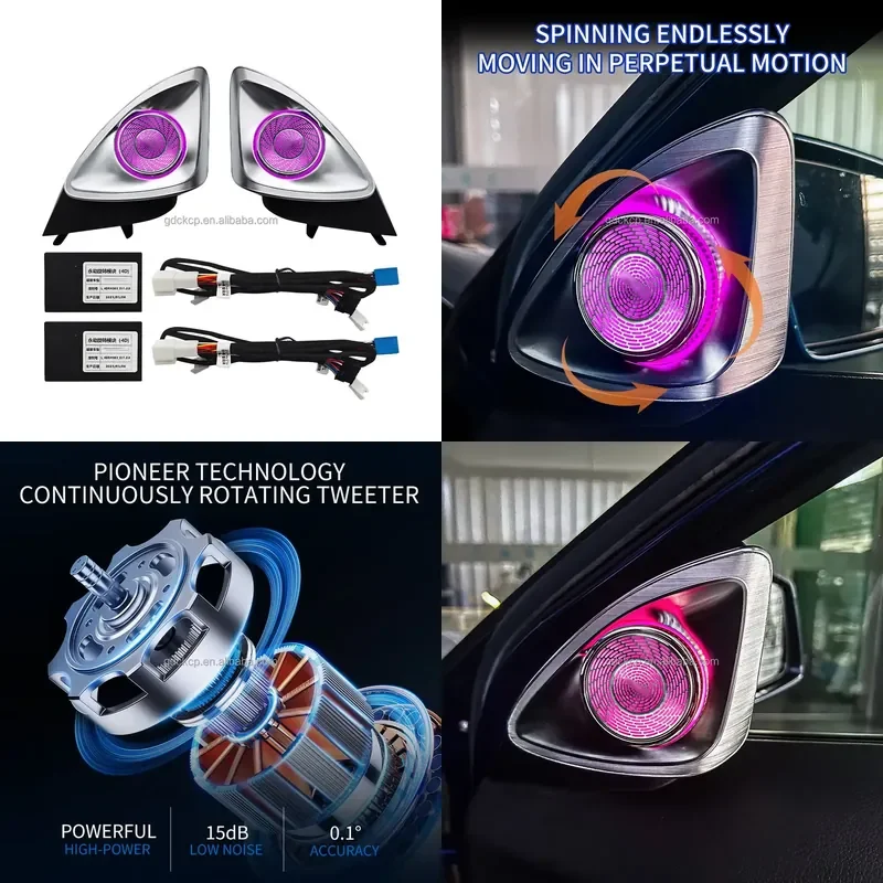 high quality New Arrivals W156 Perpetual Rotation 4D Tweeter for Mercedes Benz GLA-class 2013-2019 Continuously Rotary