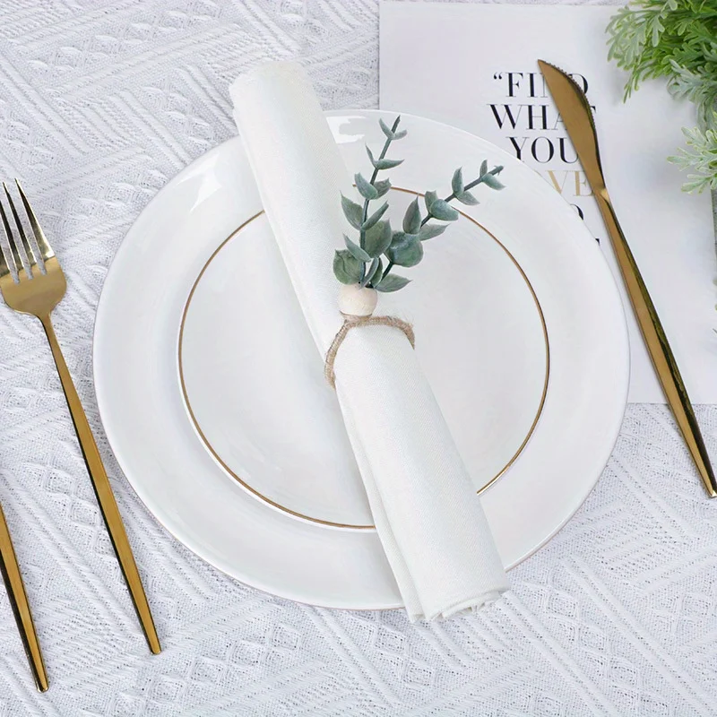 Simulation Eucalyptus L for Birthdaylentine's Day, Banquet, Party Favor Supplies, Home Kitchen Table Decoration