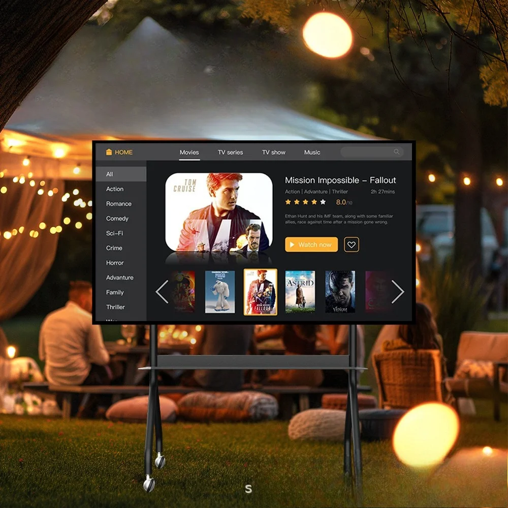 

TV mobile stand, TV stand with wheels