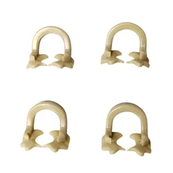 4Pcs Dental Sectional Contoured Matrix Rubber Dam Clamps Rubber Barrier Clip Resin Material Dentist Tools