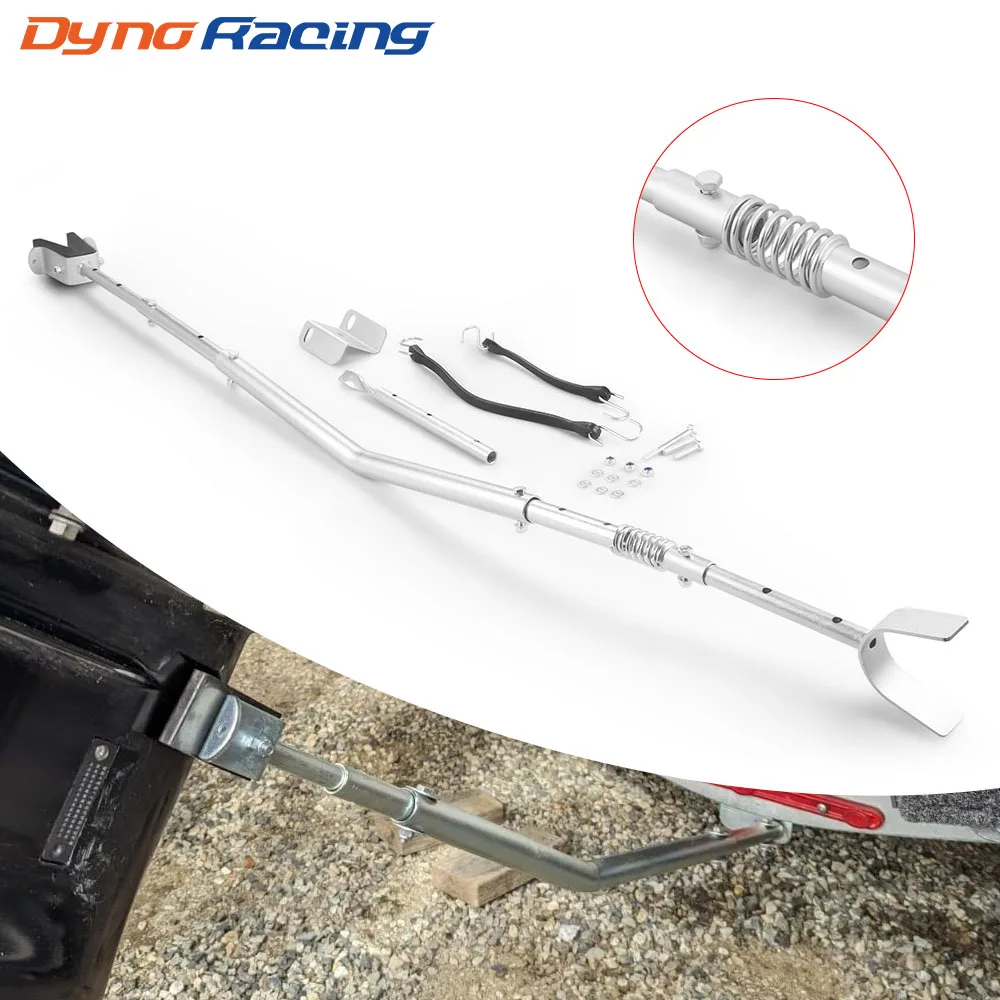 

Heavy-Duty Universal Transom Saver With Spring Shock Absorbing for Outboards Up To 150 HP Adjustable From 28" to 59"