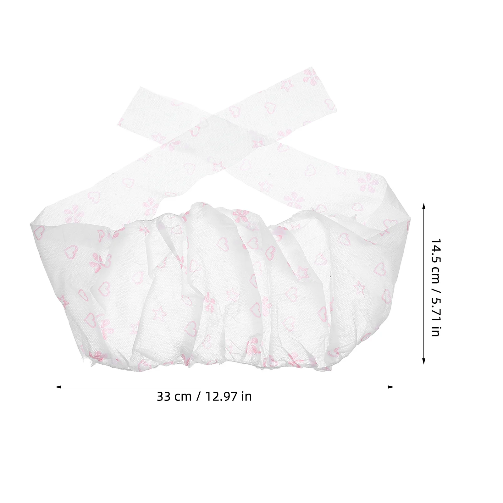 20 قطعة حمالات الصدر القابل للتصرف النساء غير المنسوجة النسيج تنفس سبا صالون تمتد العصابة الصدرية حمالات الصدر القابل للتصرف للنساء #2