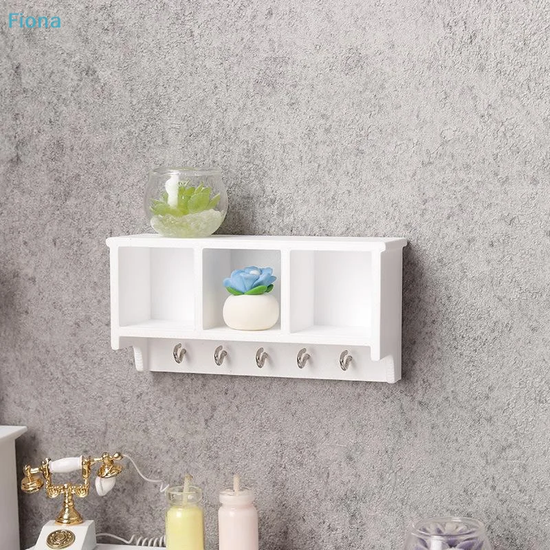 ✔1/12 Dollhouse Wall Storage R - Food Storage Rack ulasan dan harga