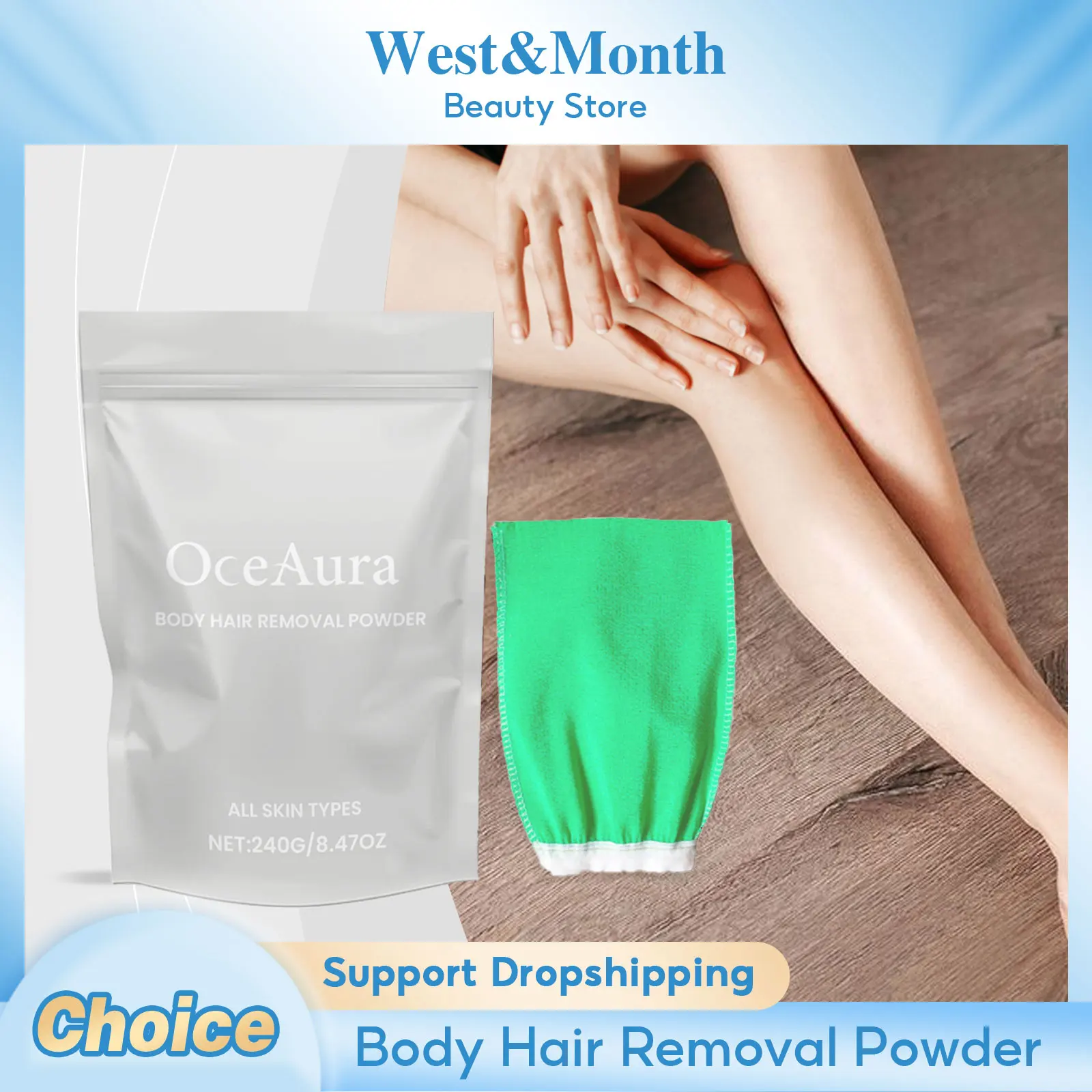 

Painless Hair Removal Powder Permanent Depilatory Beard Intimate Underarm Legs Armpit Arms Stop Hair Growth Inhibitor Body Care