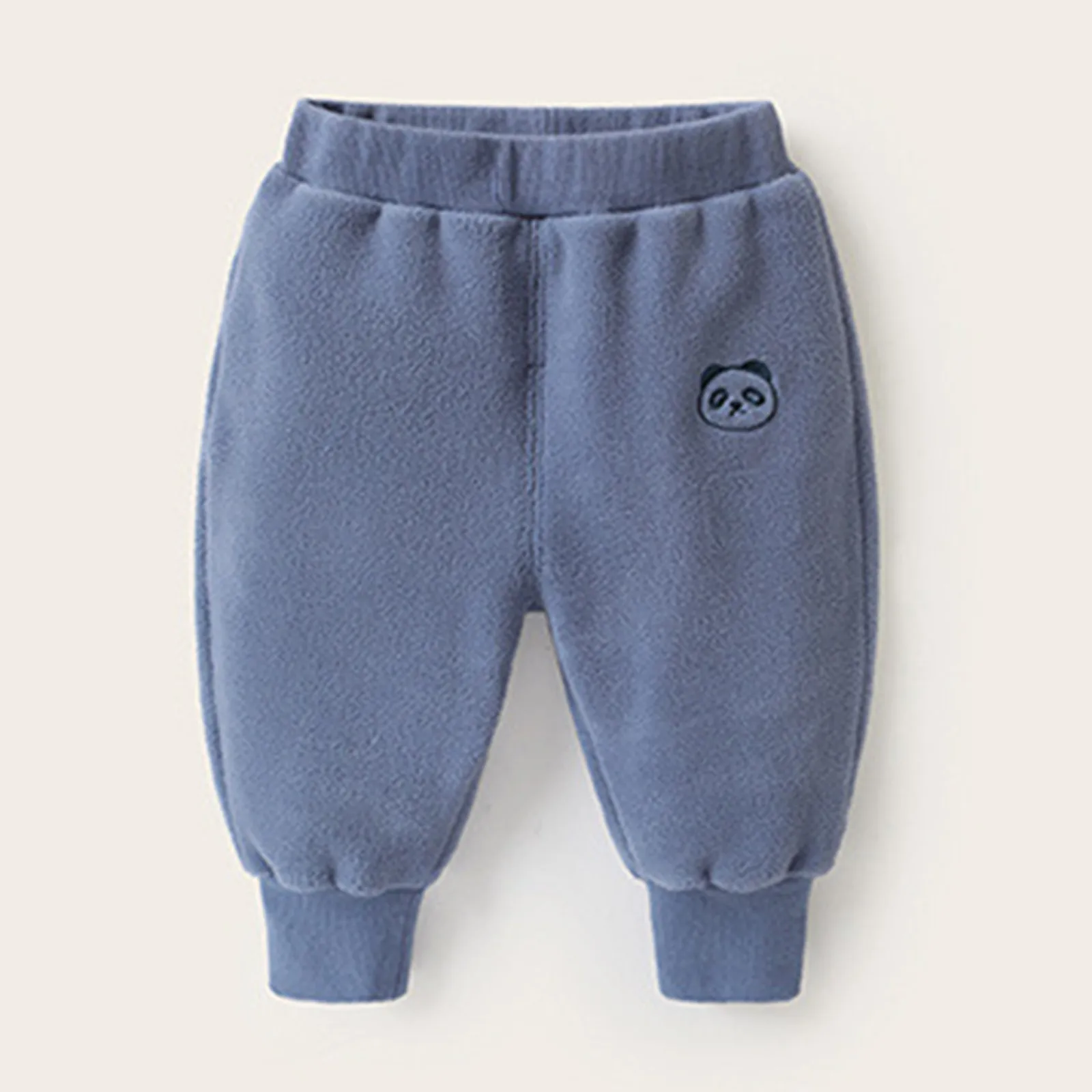 Winter Warm Thick Animal Cotton Long Pants Kids Toddler Baby Girls Boys Autumn Trousers Clothes Cotton Leggings