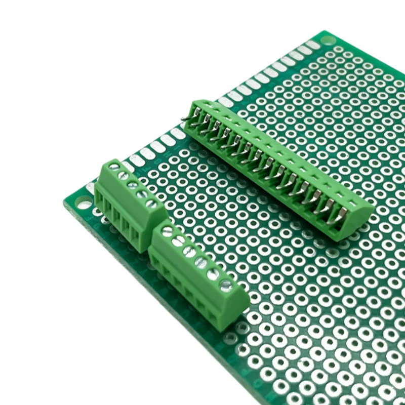 10Pcs KF128 2.54mm Pitch PCB Screw Terminal Block Green Wire Connector 2 3 4 5 6 7 8 9 10 12 Pin