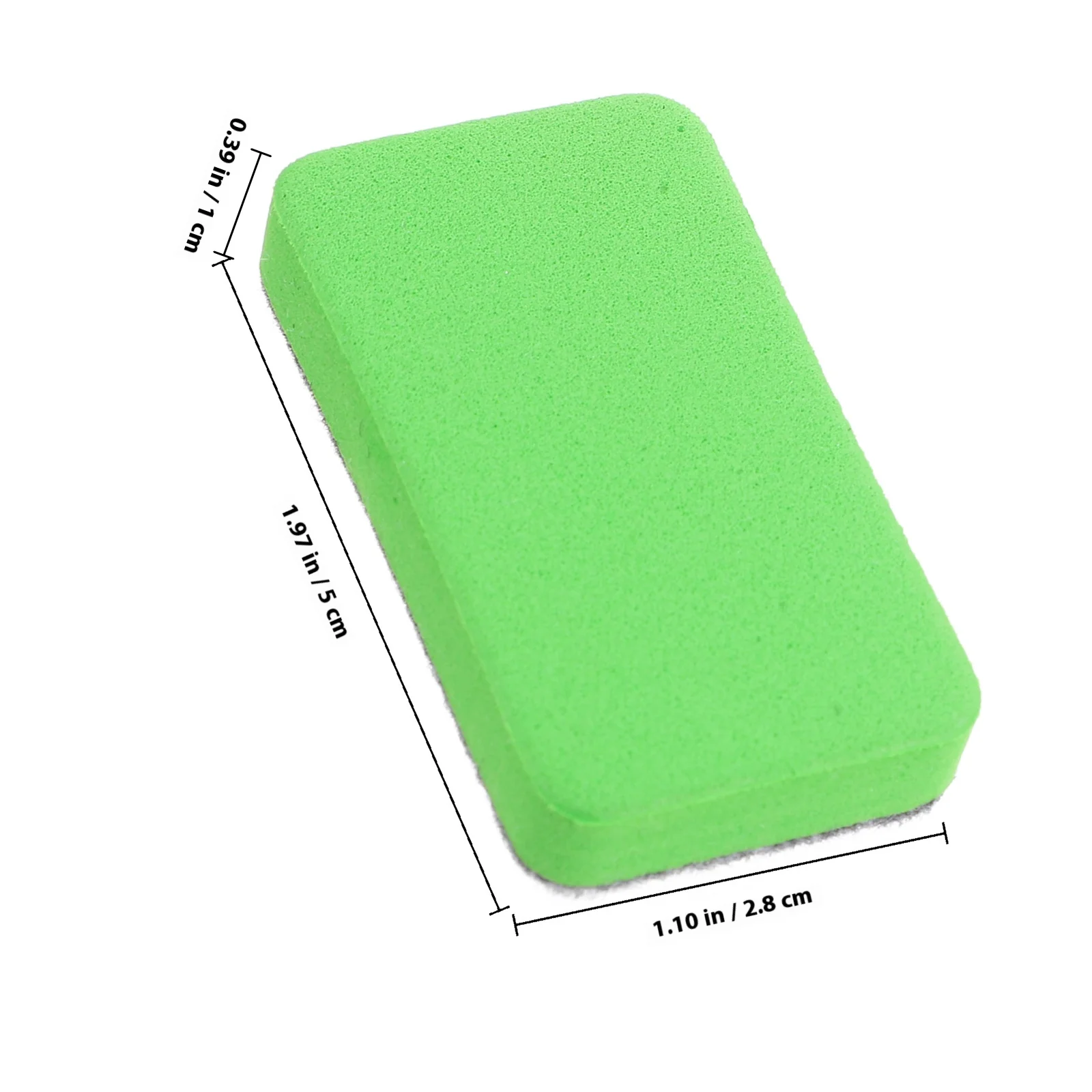 10 قطع ممحاة سبورة بيضاء للمسح الجاف للمكتب والفصول الدراسية والمنزل مادة لباد قابلة لإعادة الاستخدام وخفيفة الوزن وحماية سطح أملس