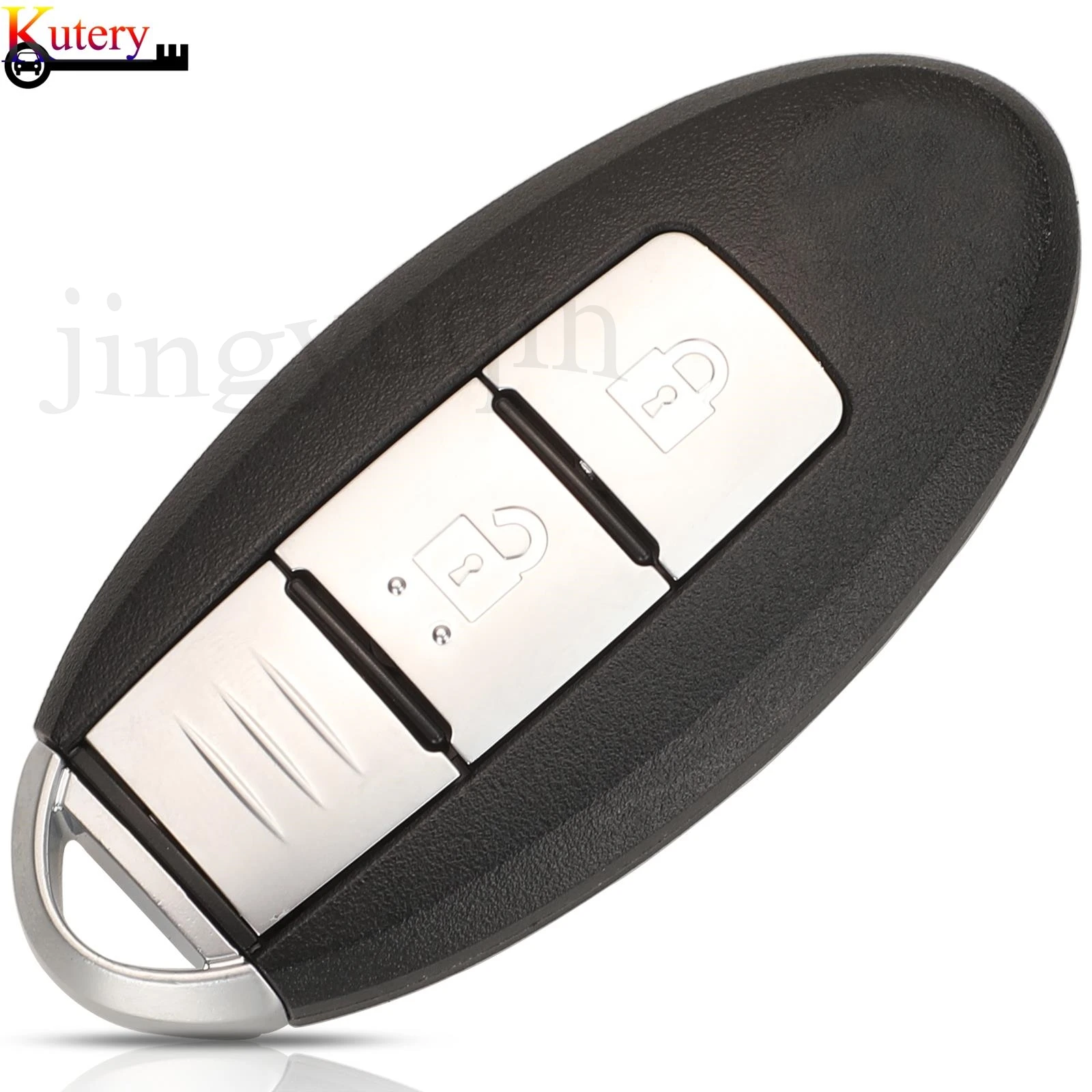 jingyuqin Remote Smart Car Key For Nissan Tiida Micra Juke Sentra Patrol Note Leaf 433Mhz ID46-PCF7952 Chip CWTWB1U825 TWB1G662