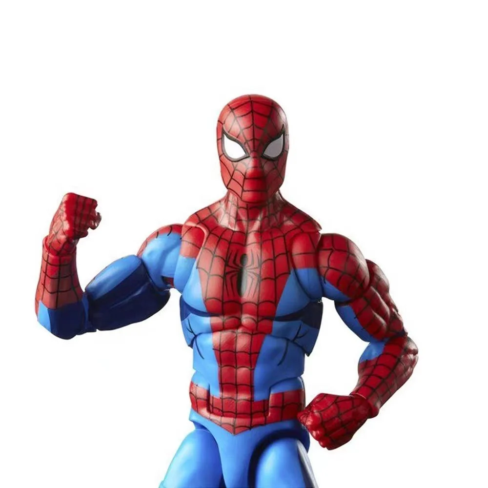 KO ML Legends Classic Spider Web Spiderman Action Figures Toy 6 Inch Spider Man Movable Statues Model Doll Collectible Gifts