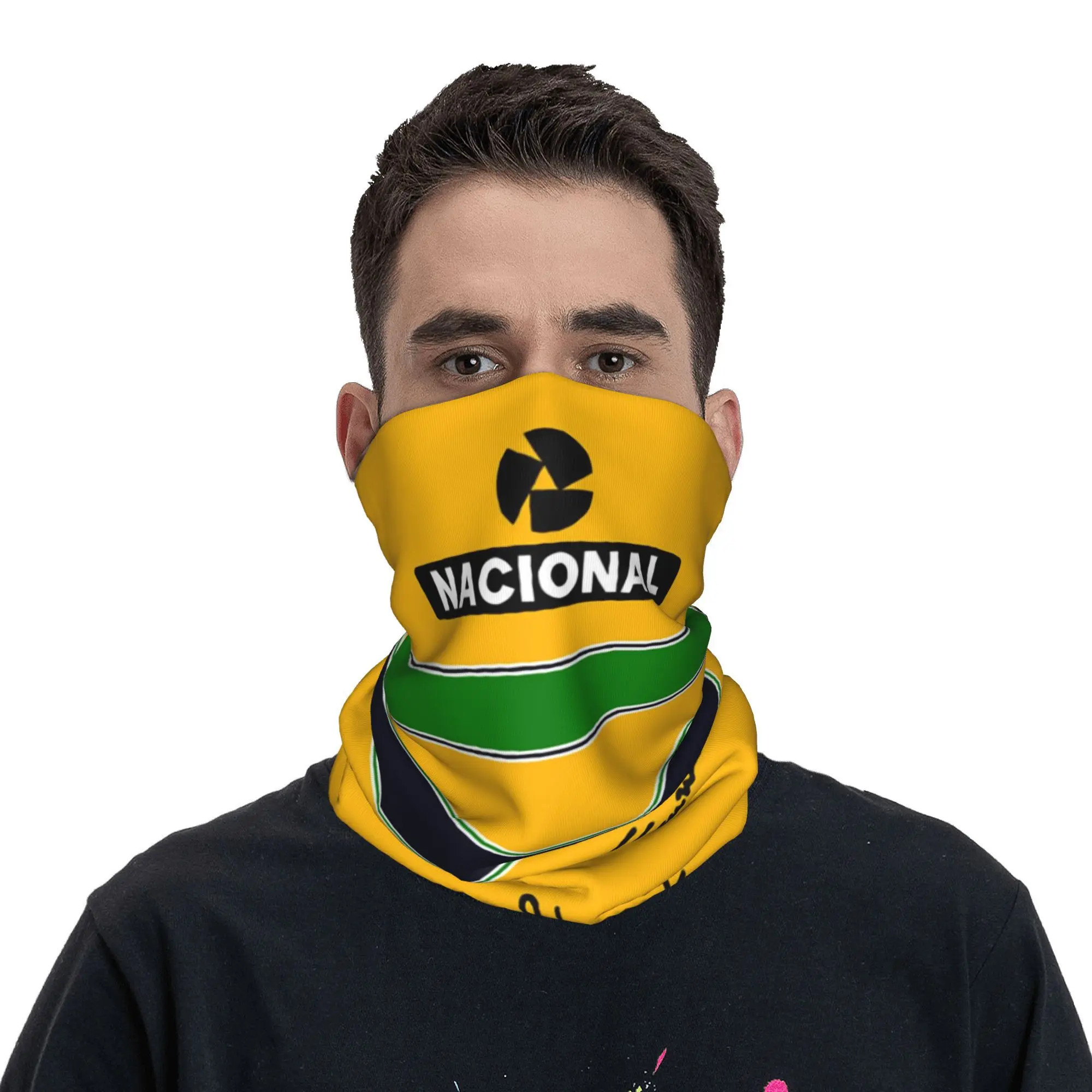 خوذة مخصصة A-Ayrtons الرقبة الجراب النساء الرجال يندبروف الشتاء باندانا وشاح للتزلج