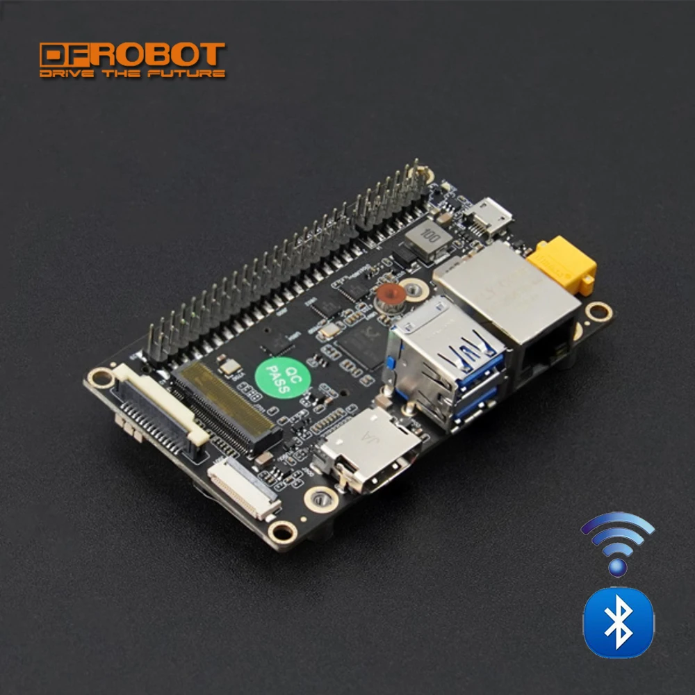 DFRobot A203 Jetson Nano Xavier NX Carrier Board Support rich port WiFi Bluetooth SSD for deep learn cutting-edge graphical AI