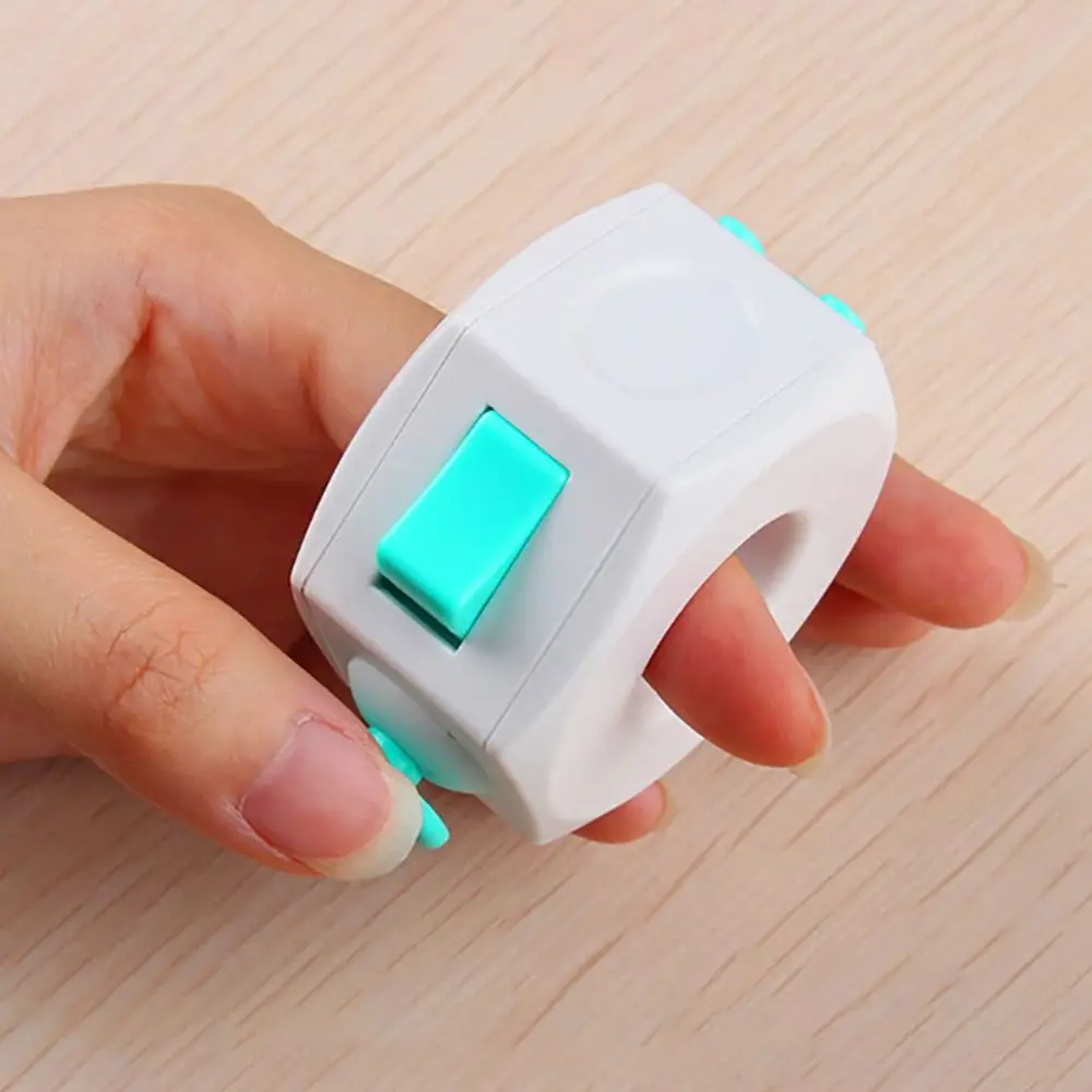 Plastic Spinning Top Multiple Gameplay Sensory Tool Fidget Ring Rotating Chain Anxiety Management Relieving Gyroscope