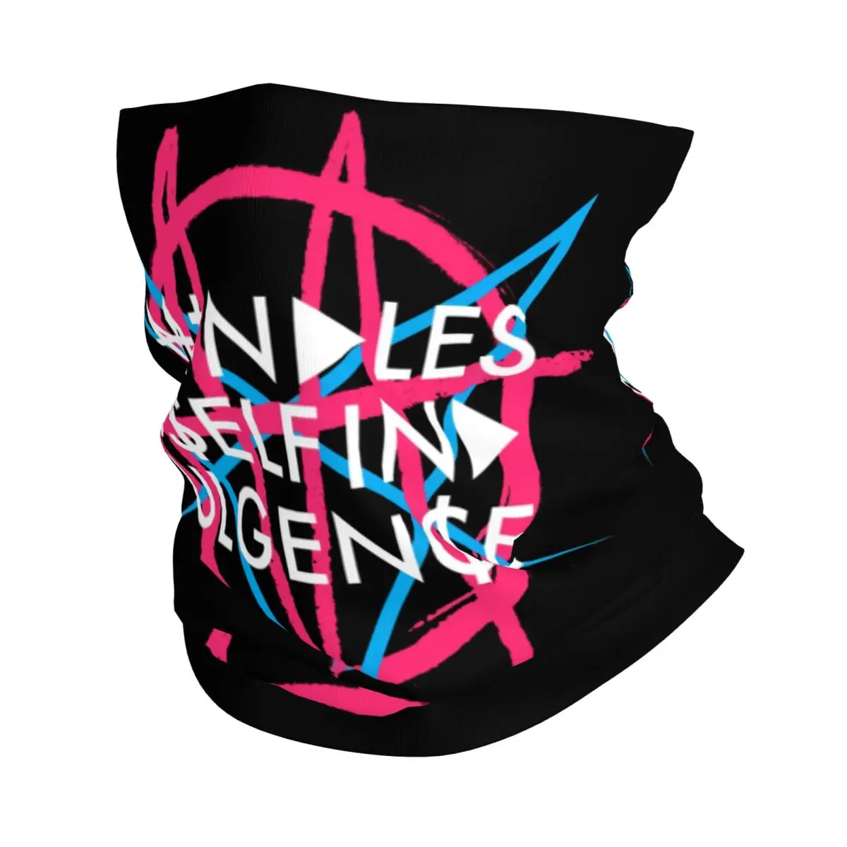 مخصص Msi Mindless الذاتي الاستمالة باندانا الشتاء الرقبة أدفأ الرجال يندبروف التفاف الوجه وشاح للمشي الكهربائية الجراب عقال #1