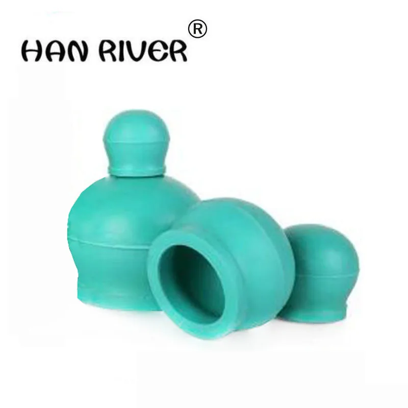 

HANRIVER 4 piece in natural rubber cupping apparatus household silicone cupping vacuum cupping fitness physical therapy