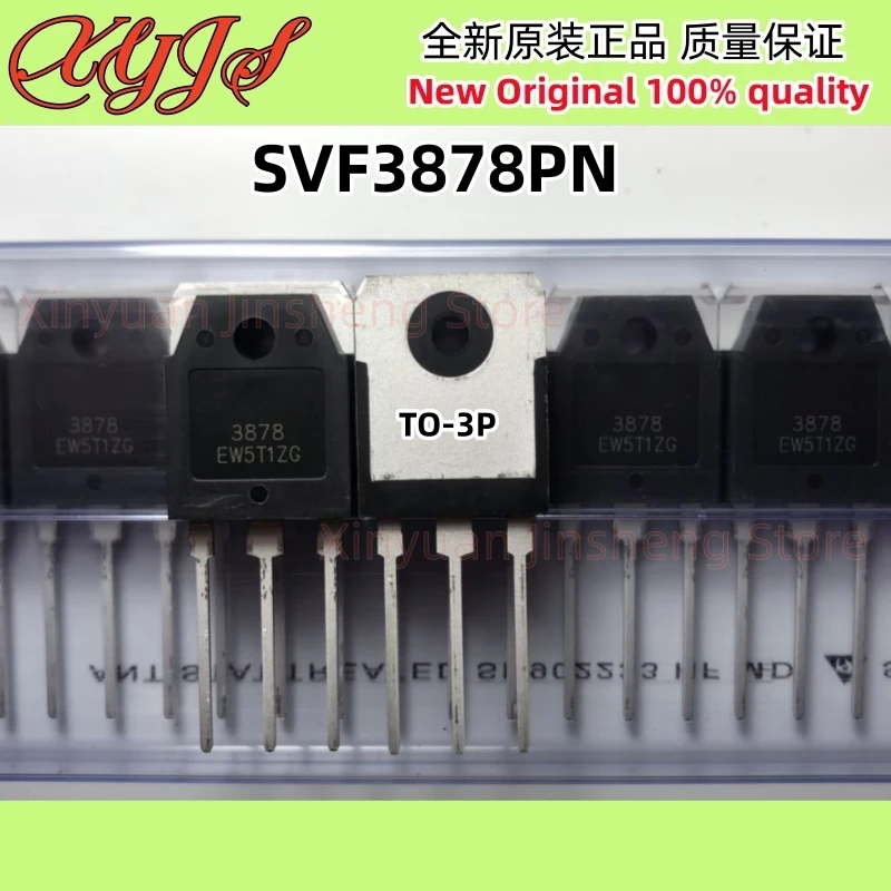5PCS SVF3878PN 3878 SVF3878 TO-3P 9A/900V MOS FET Inverter welding machine Complete substitution 2SK3878 K3878 100% New original
