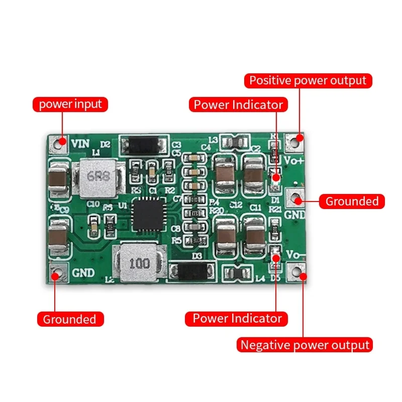 TPS65131 module DC-DC boost dual power supply high efficiency positive and negative power supply single power supply to dual pow