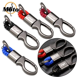 For YAMAHA YZF R6 R3 R1 R7 YZFR6 YZFR3 YZFR1 YZFR7 High Quality Motorcycle Accessories Braided Rope Keyring Metal Keychain