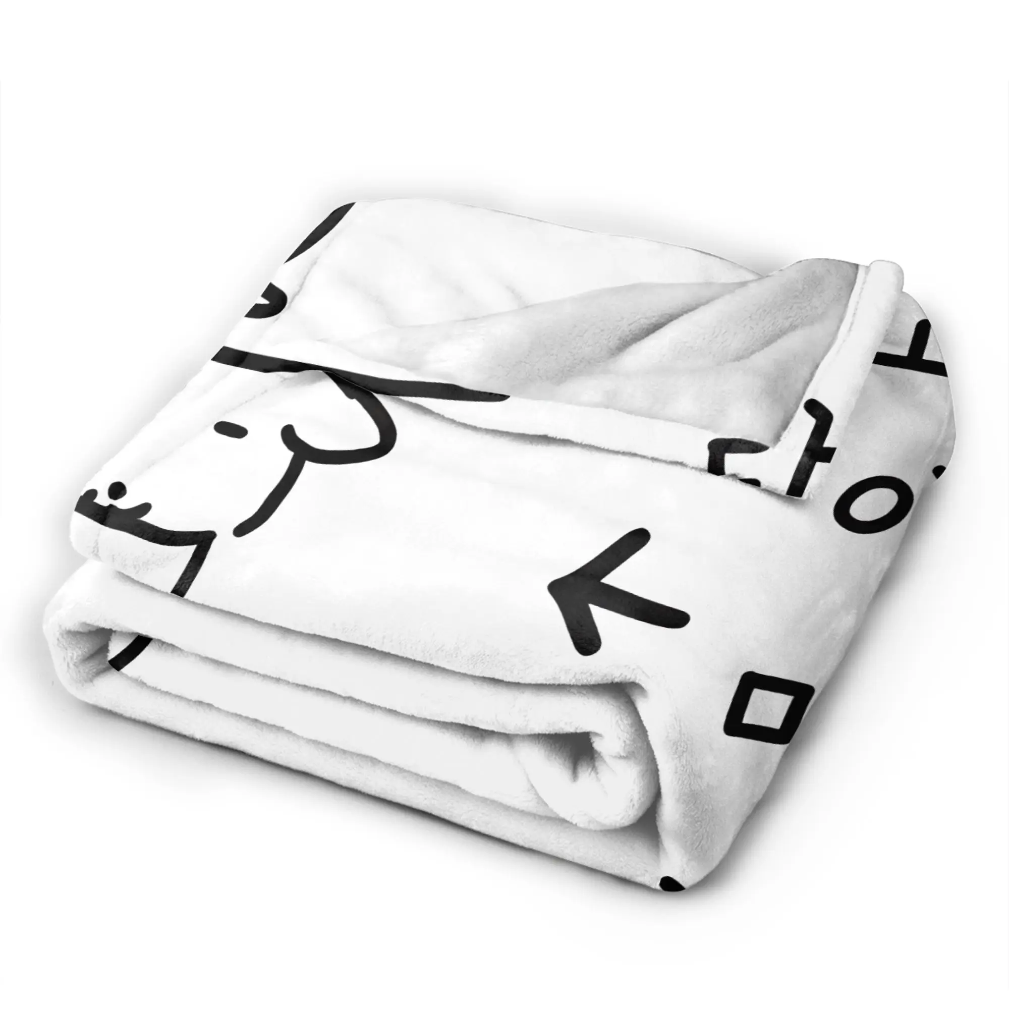 Cute GANADI Blanket Spring  Super Soft Throw Blanket For Adults Girls Chair Sofa Bed Flannel Bedspread Bed Cover